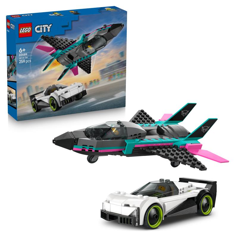 LEGO City - 60489 - Jato Contra Carro