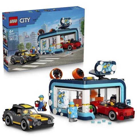 LEGO City, Lavagem de Automóveis Drive-through - 60497