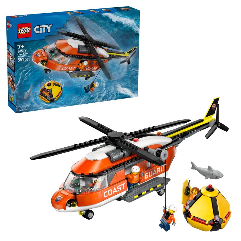 LEGO City 60503 Helicóptero da Guarda Costeira
