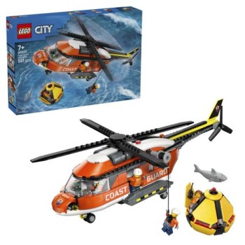 LEGO City - 60503 - Helicóptero da Guarda Costeira