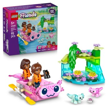 LEGO Friends - 42681 - Barco de Aventuras em Forma de Axolote