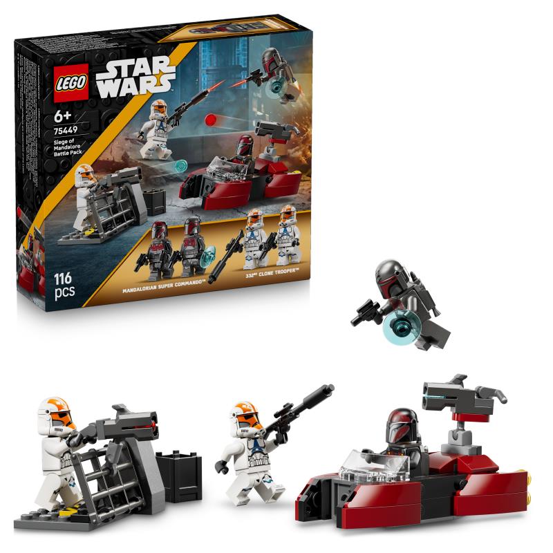 LEGO Star Wars - 75449 - Pacote de Combate do Cerco de Mandalore