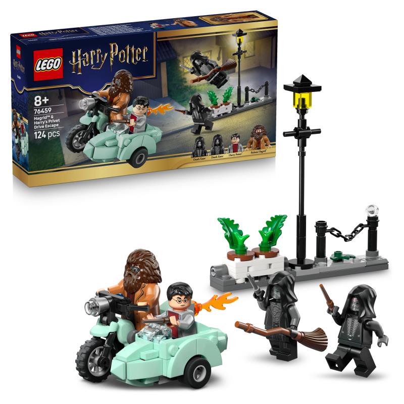 LEGO Harry Potter - 76459 - Fuga de Privet Drive do Hagrid™ e Harry