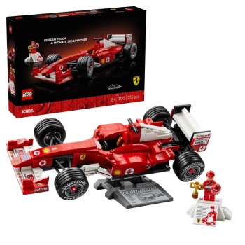 LEGO Icons - 11375 - Ferrari F2004 e Michael Schumacher