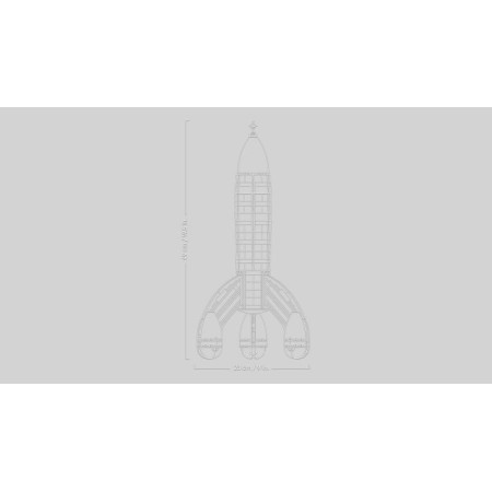 LEGO Ideas 075, Foguetão Lunar de Tintin® - 21367