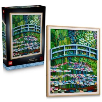 LEGO Art: Claude Monet - Ponte sobre um Lago de Nenúfares - 31220