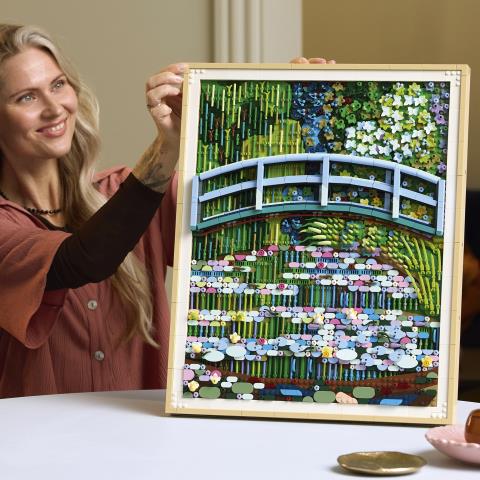 LEGO Art: Claude Monet - Ponte sobre um Lago de Nenúfares - 31220