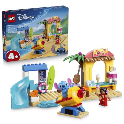 LEGO Disney, Diversão na Praia com Lilo e Stitch - 43280