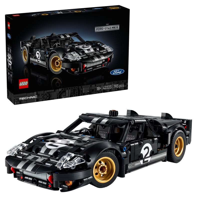 LEGO Technic - 42223 Carro de Corrida 1966 Ford GT40 MKII
