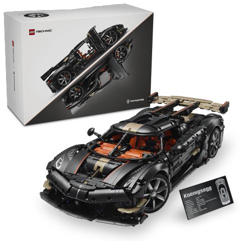 LEGO Technic - 42232 - Megacarro Koenigsegg Sadair's