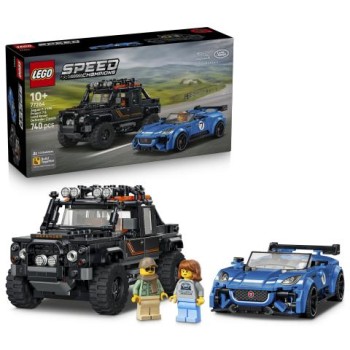 LEGO Speed - 77264 - Jaguar Project 7 e Land Rover Defender