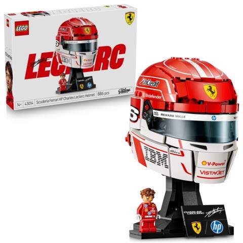 LEGO Editions - 43014 - Capacete Scuderia Ferrari HP de Charles Leclerc