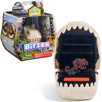 Bitzee jurassic world, mascote interativa - 6074096