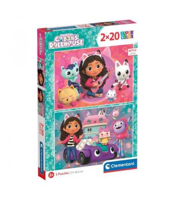 Clementoni Puzzle Gabby's Dollhouse 2x20 - 24802