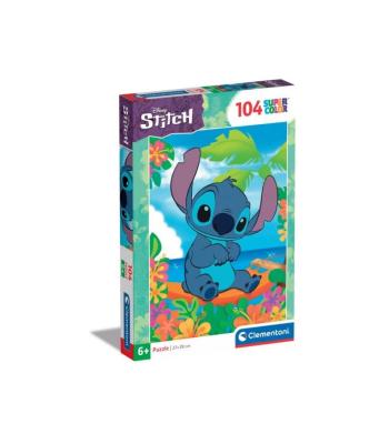 Puzzle 104 peças, Stitch - 25755 - Clementoni