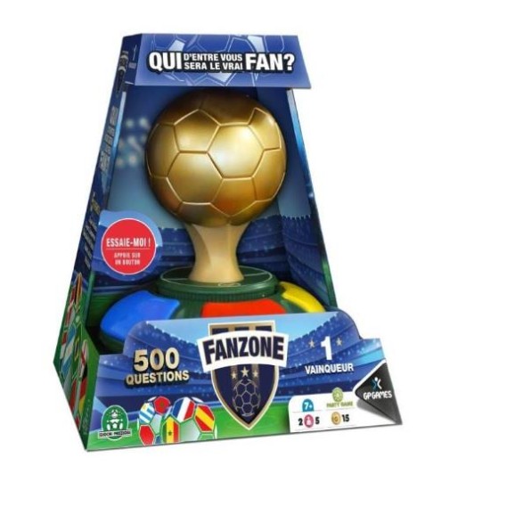 Jogo Fanzone -500 perguntas sobre futebol - FAE03000 - Famosa