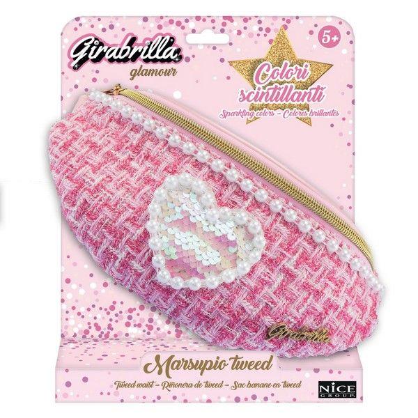 Nice bolsa cintura rosa - 19078