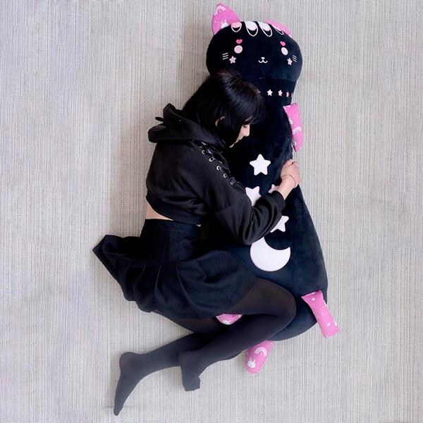 NICE - Momomi Nana, Gato Preto 120cm - 48003 