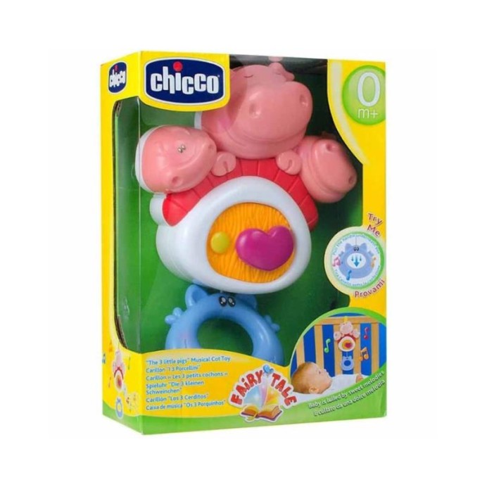 Caixa de música 3 porquinhos - 60134 - CHICCO
