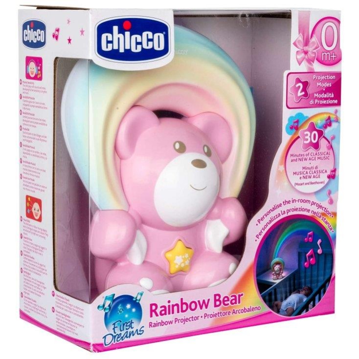 CHICCO - Projetor Rainbow Rosa - 104741 