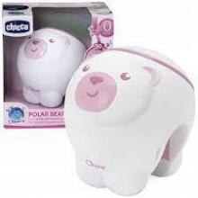 CHICCO - Projetor Urso polar rosa - 11558