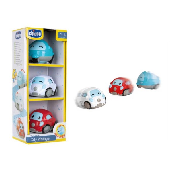 CHICCO - Turbo Ball Carros vintage - 11854 