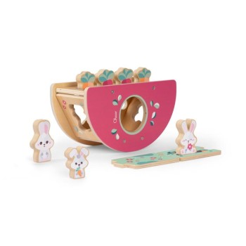 A Toca dos Coelhinhos em madeira - 12195 - CHICCO