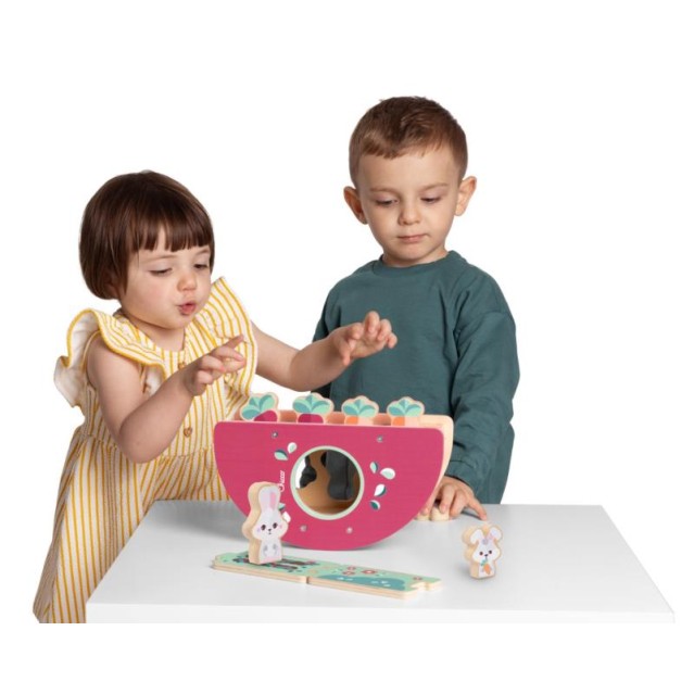 A Toca dos Coelhinhos em madeira - 12195 - CHICCO