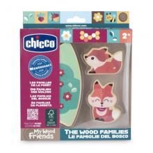 Mãe raposa e Filho em madeira - 12208 - CHICCO