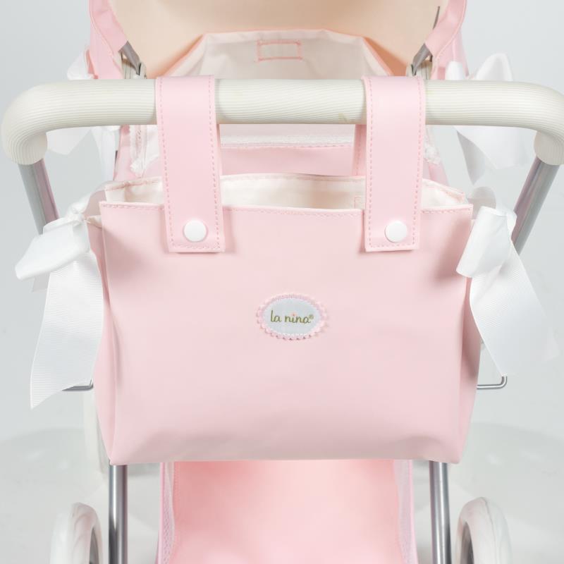 Carro de bonecas La Nina, Pink Pram - 65049 