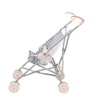 Carro bonecas xadrez - 65164 - La Nina 