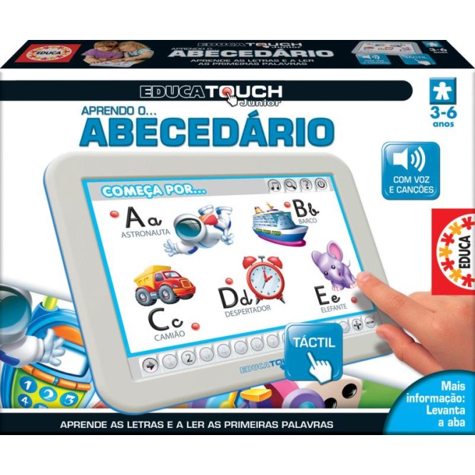 Educa Touch Aprendo o ... Abecedário - 15678