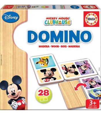 Educa - Domino Madeira Mickey/Minnie - 16037 