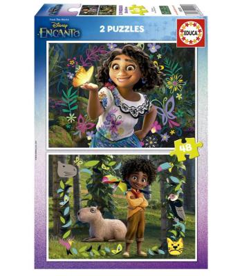 EDUCA Puzzle 2x48 peças, Encanto - 19200 