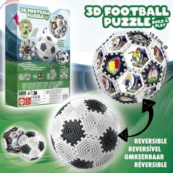 Educa Puzzle 3D Bola Futebol - 19210 