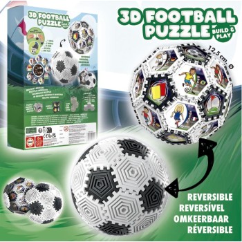 Educa Puzzle 3D Bola Futebol - 19210 