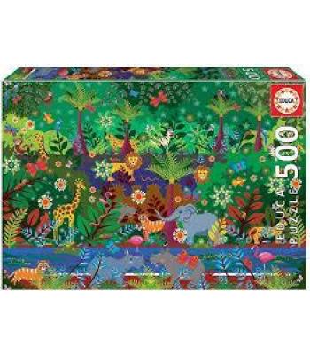 Educa Puzzle 500 peças, Selva - 19245 