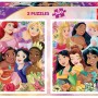 EDUCA Puzzle 2x500 peças, Princesas Disney - 19253 