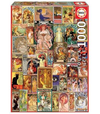 Educa Puzzle 1000 peças - 19258 - Colagem de Arte Nova