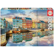 Educa Puzzle 2000 peças - 19278 - Porto De Copenhaga