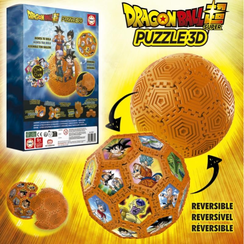 Puzzle 3D Bola Dragon Ball - 19371 - EDUCA