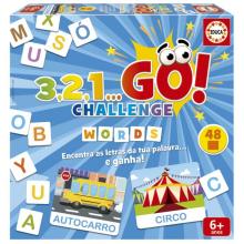 EDUCA - 3, 2, 1... Go! Challenge Words - Jogo de mesa - 19422