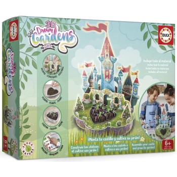 Educa - Castelo 3D Dream Gardens 2 em 1 - 19468