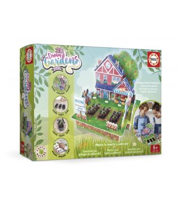 Educa - Horta 3D Dream Gardens 2 em 1 - 19470