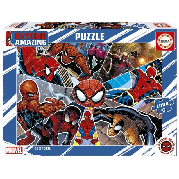Educa Puzzle 1000 peças - 19487 - Spider-Man