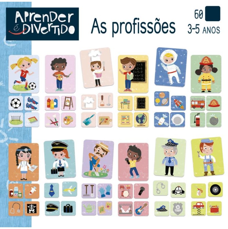 Aprender é divertido, As Profissões - 19516 - EDUCA