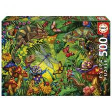 Educa Puzzle 500 peças, Bosque de Cores - 19551