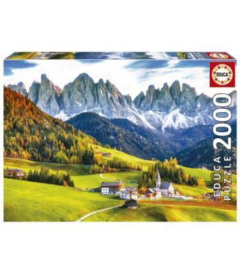 Educa Puzzle 2000 peças - Outono Nas Dolomitas - 19566