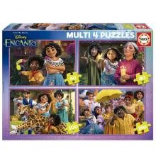 Educa Puzzle Multi 4, Encanto, 50+80+100+150 - 19581