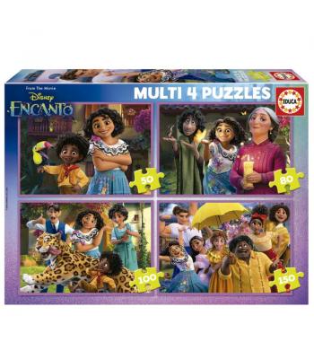 Educa Puzzle Multi 4, Encanto, 50+80+100+150 - 19581